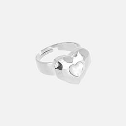 Zag Bijoux Surgical Stainless Steel Ring / SRL23022-00SEL