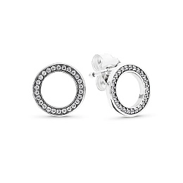 PANDORA Moments Earring / 290585CZ